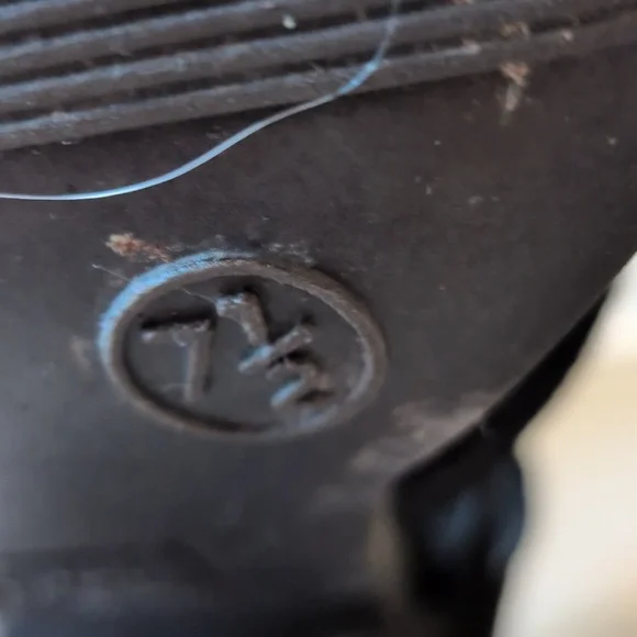 Fergie Black Ankle Booties - Picture 8 of 9